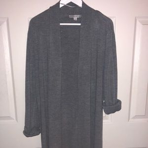 Grey cardigan